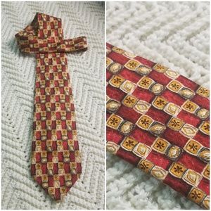 Robert Talbott Studio Mens Diamond Geometrical Tie